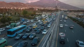 (تصویر) جاده کرج؛ صدسال قبل