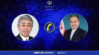 گفت‌وگوی تلفنی عراقچی با وزیر امورخارجه ژاپن