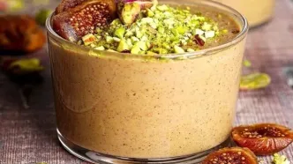 طرز تهیه تهیه فرنی انجیر خانگی؛ یک دسر خوشمزه برای ایمن شدن در برابر سرماخوردگی