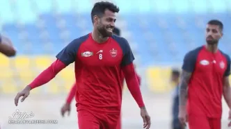 عکس| ملاقات مدافع پرسپولیس با بسکتبالیست استقلالی