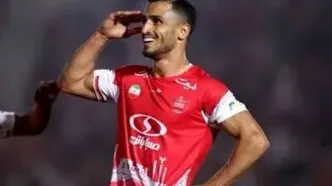 گل اول پرسپولیس به شمس‌آذر توسط علیپور