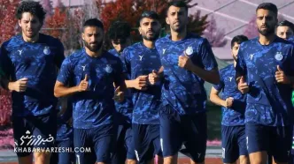 آبی‌پوشان آماده دیدار با ذوب آهن و النصر شدند +عکس