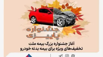 آغاز جشنواره بزرگ بیمه ملت، تخفیف‌های ویژه برای بیمه بدنه خودرو