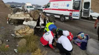 تصادف مرگبار در جاده مشگین شهر؛ یک کشته و پنج مصدوم