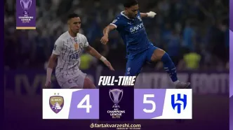 خلاصه بازی العین امارات 4 - الهلال عربستان 5 + ویدئو