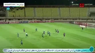 گلها و خلاصه بازی شمس آذر 1 - هوادار 1 هفته هشتم لیگ برتر