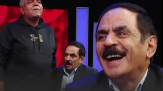 خاطره خنده دار رشید از خانواده قد بلند همسرش! (ویدئو)