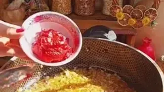 طرز تهیه کلم پلو با ته دیگ خوشمزه