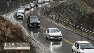 آخرین وضعیت تردد در جاده‌های کشور/ بارش باران در محورهای استان‌های گلستان و مازندران