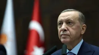 جنجال معترضان در سخنرانی اردوغان