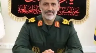 اولین عکس از سردار مازندرانی که‌ امروز به شهادت رسید + ببینید