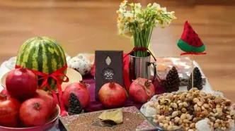 متن زیبا برای تبریک پیشاپیش شب یلدا همراه با عکس نوشته