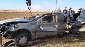 فوت ۷ نفر در مرگبارترین جاده زنجان