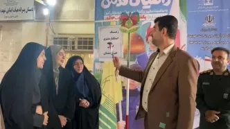 مدارس خوزستان با نواخته شدن زنگ استکبارستیزی ۱۳ آبان‌ماه را گرامی داشتند