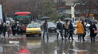 بارش شدید باران در تهران