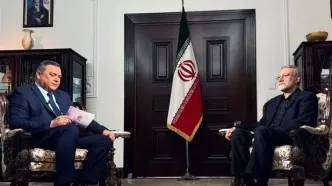 لاریجانی: حامل پیام برای بشار اسد بودم