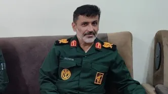 تصاویری از سردار مازندرانی که امروز به شهادت رسید