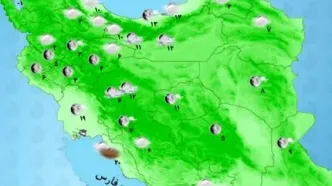 رگبار و رعدوبرق در برخی مناطق کشور / ورورد سامانه بارشی  جدید از دوشنبه