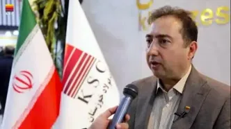 ویدیو: مصاحبه غلامرضا طالبی مدیر فروش داخلی فولاد خوزستان در حاشیه نمایشگاه بین المللی متالورژی (ایران متافو)