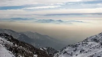 بارش برف و کولاک در دامنه‌ها و ارتفاعات تهران