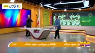 کنایه جواد خیابانی به بیرانوند با حمایت از عابدزاده! +فیلم