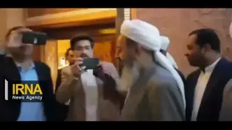 استقبال مولوی عبدالحمید از مسعود پزشکیان