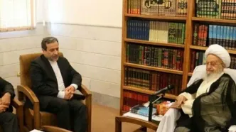 دیدار عراقچی با آیت‌الله مکارم‌شیرازی‌