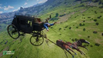 آشوب در بازی Red Dead 2 با مود جدید سرعت اسب ها