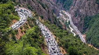 خبر عجیب از جاده چالوس