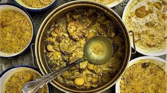 طرز تهیه آبگوشت کشک یا آبگوشت دوددار