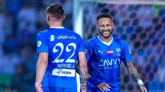 فیلم دزدیده شدن انگشتر نیمار در بازی الهلال و استقلال