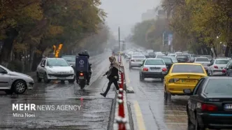 بارش شدید باران و یخبندان در راه تهران