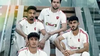 کیت سوم پرسپولیس رونمایی شد