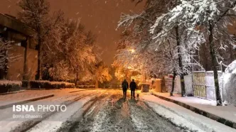 هشدار یخبندان در تهران / بارش برف و کاهش دما تا ۱۵ درجه