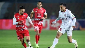 پایان بازی پرسپولیس 0 _ 1 نساجی
