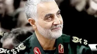 تصویری از سردار سلیمانی در کاخ صدام + عکس