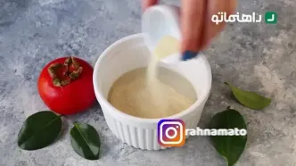 با خرمالو یک دسر شیک و و متفاوت برای سفره شب یلدا درست کن + آموزش ویدئویی