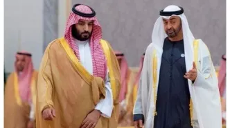 بن سلمان با رئیس امارات دیدار کرد