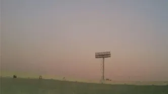 برگزاری بازی پرسپولیس - نساجی در هوای آلوده!