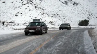 احتمال ریزش سنگ در جاده‌های کوهستانی وجود دارد