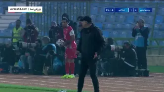 خلاصه بازی پرسپولیس 0 - نساجی مازندران 1