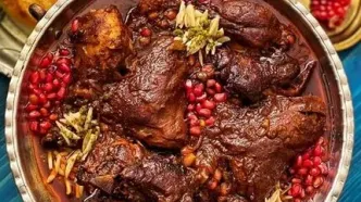 مرغ ناردونی؛ خوشمزه‌ترین خورشت شب یلدا