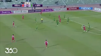 خلاصه بازی: پرسپولیس ۲ - ۱ الشرطه عراق