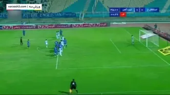 خلاصه بازی استقلال خوزستان 0 - ذوب آهن 0