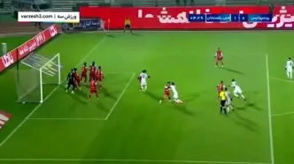 گل اول مس رفسنجان به پرسپولیس + ویدئو