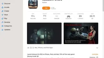 بازی Resident Evil 2 برای مک ، آیفون و آیپد منتشر شد