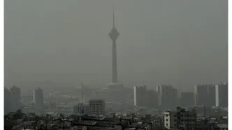 هوای تهران آلوده شد