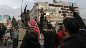 دمشق سقوط کرد؛ اسد رفت+ فیلم
