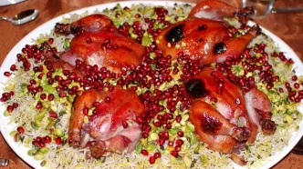 4 مدل شام مجلسی با انار و مرغ؛ برای شب یلدا + طرز تهیه