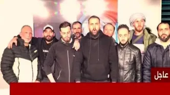 اولین بیانیه مخالفان مسلح سوریه در تلویزیون پس از سیطره بر دمشق/ ویدئو